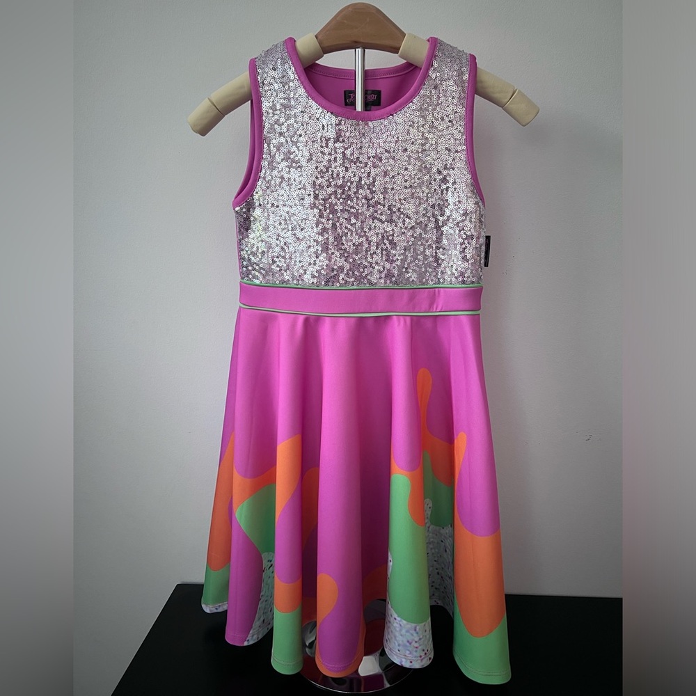 NEW!!! Jojo’s closet, Girls Pink Sparkly Medium 7/8